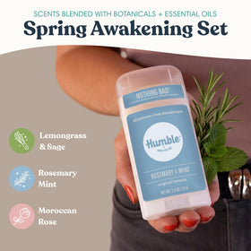 HUMBLE SIMPLE AND TRUE. Rosemary Mint deodorant stick