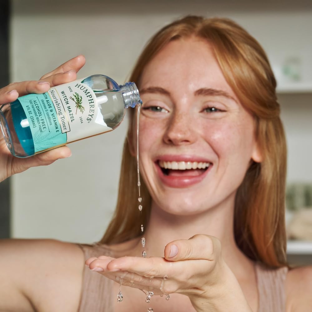 Humphreys Witch Hazel Nourishing Toner lifestyle use