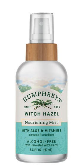 Humphreys Witch Hazel Nourishing Toner Mist Spray 3.3 Fl Oz front view