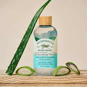 Humphreys Witch Hazel Toner product with natural background