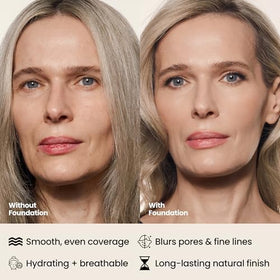 Hush Glow Foundation Cushion in hand for easy application