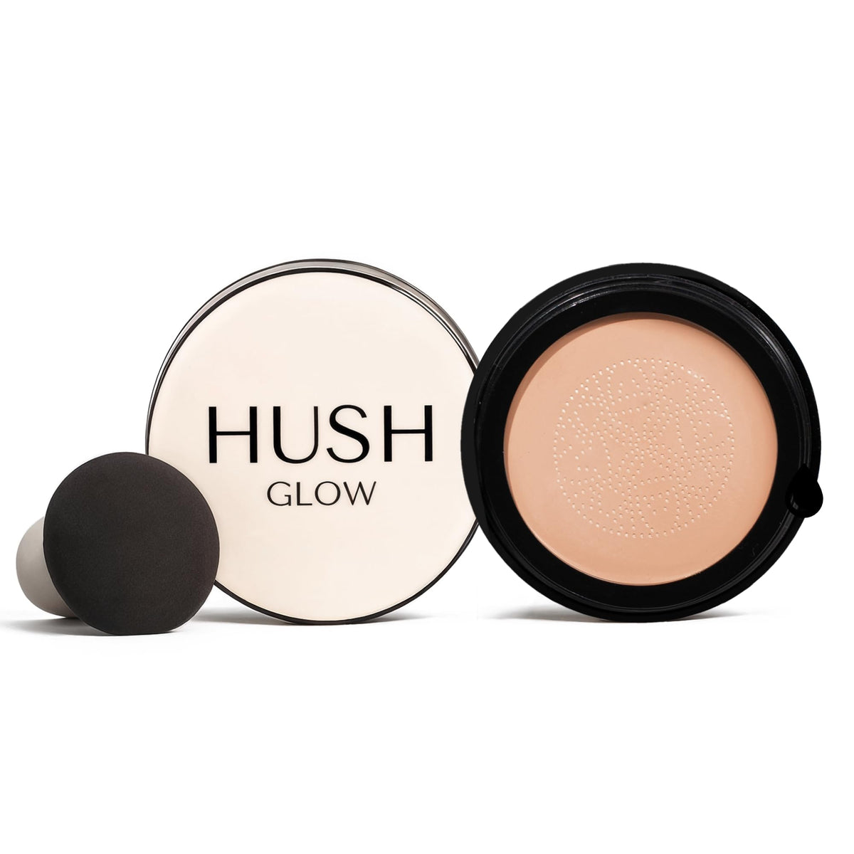 Hush Glow Foundation Cushion SPF 30 in Honey Almond, front view