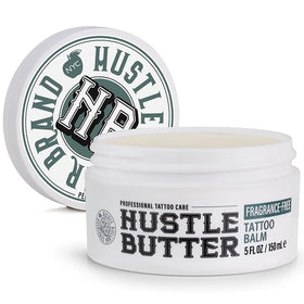 Hustle Butter Deluxe 5oz Tattoo Aftercare Balm front view