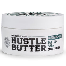 Hustle Butter Deluxe 5oz Tattoo Aftercare Balm with natural ingredients