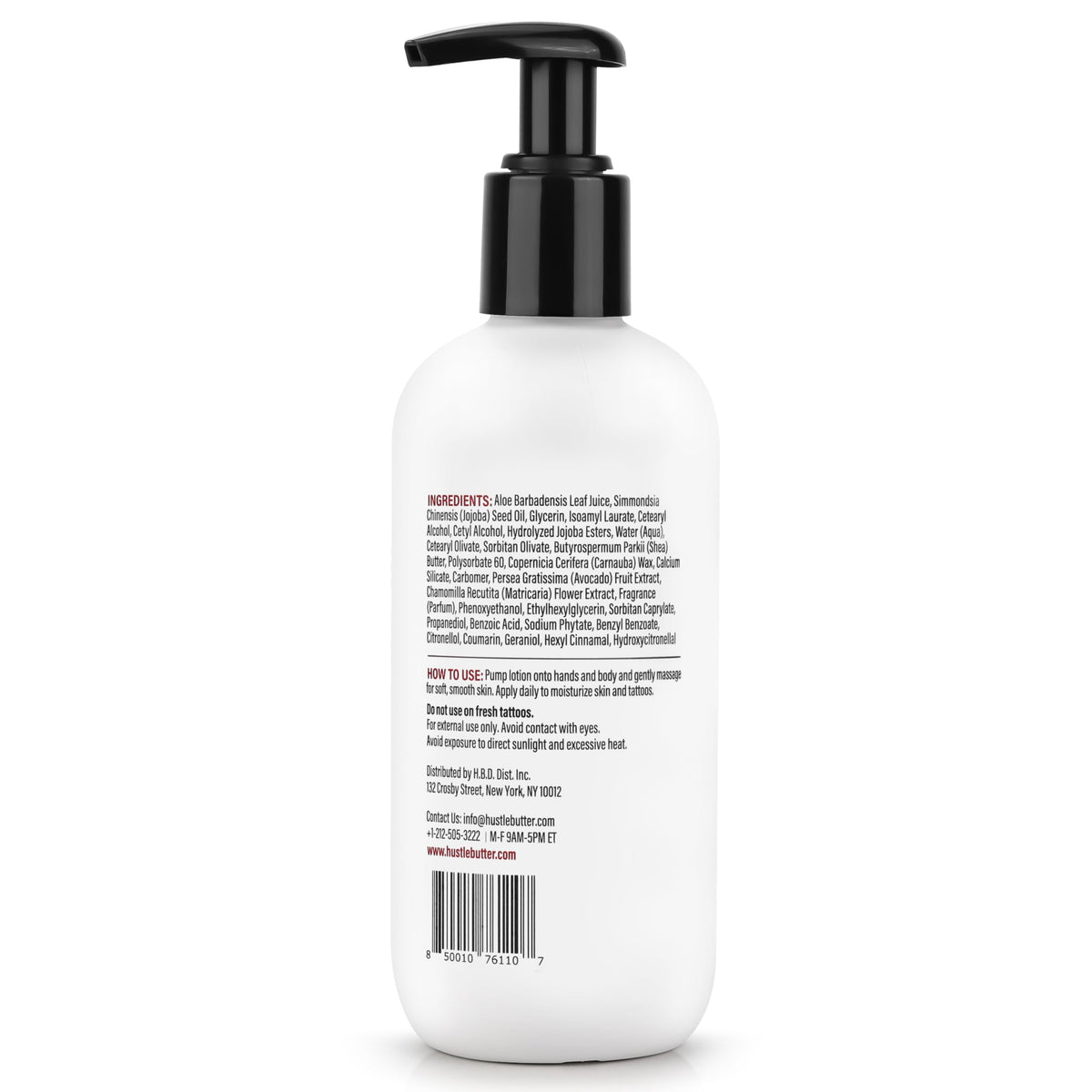 Hustle Butter Deluxe lotion non-greasy application