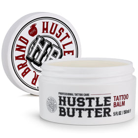 Hustle Butter Deluxe Tattoo Aftercare Balm 5oz front view
