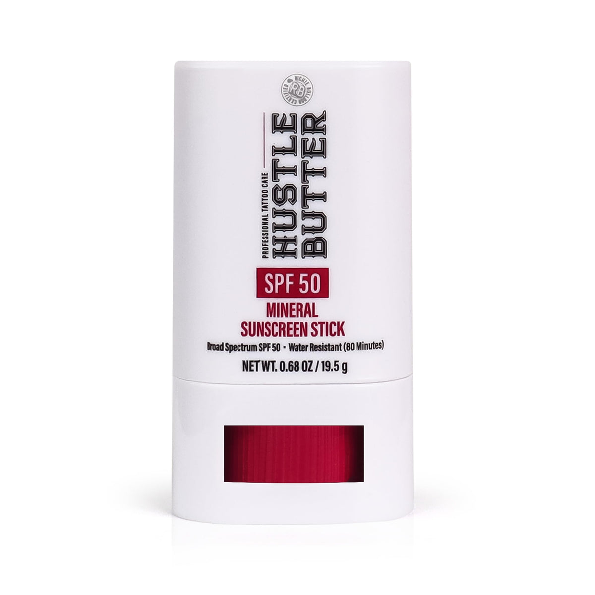 Hustle Butter Deluxe Tattoo Aftercare Sunscreen Stick front view