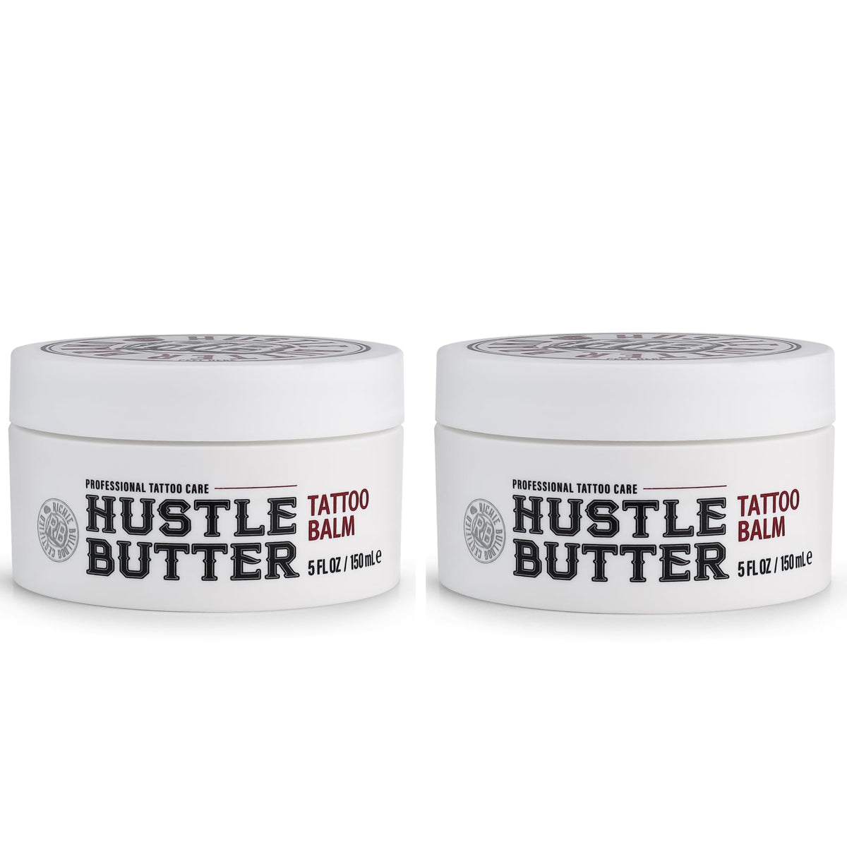 Hustle Butter Deluxe Tattoo Butter 2 Pack front view