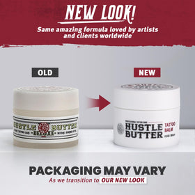 Hustle Butter Deluxe Tattoo Butter with tattoo supplies