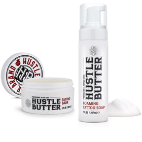 Hustle Butter Deluxe Tattoo Soap 7oz bottle front view