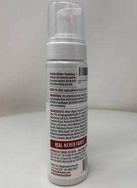 Hustle Butter Deluxe Tattoo Soap foaming action close-up