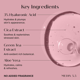 Hyaluronic Acid Serum being applied to skin