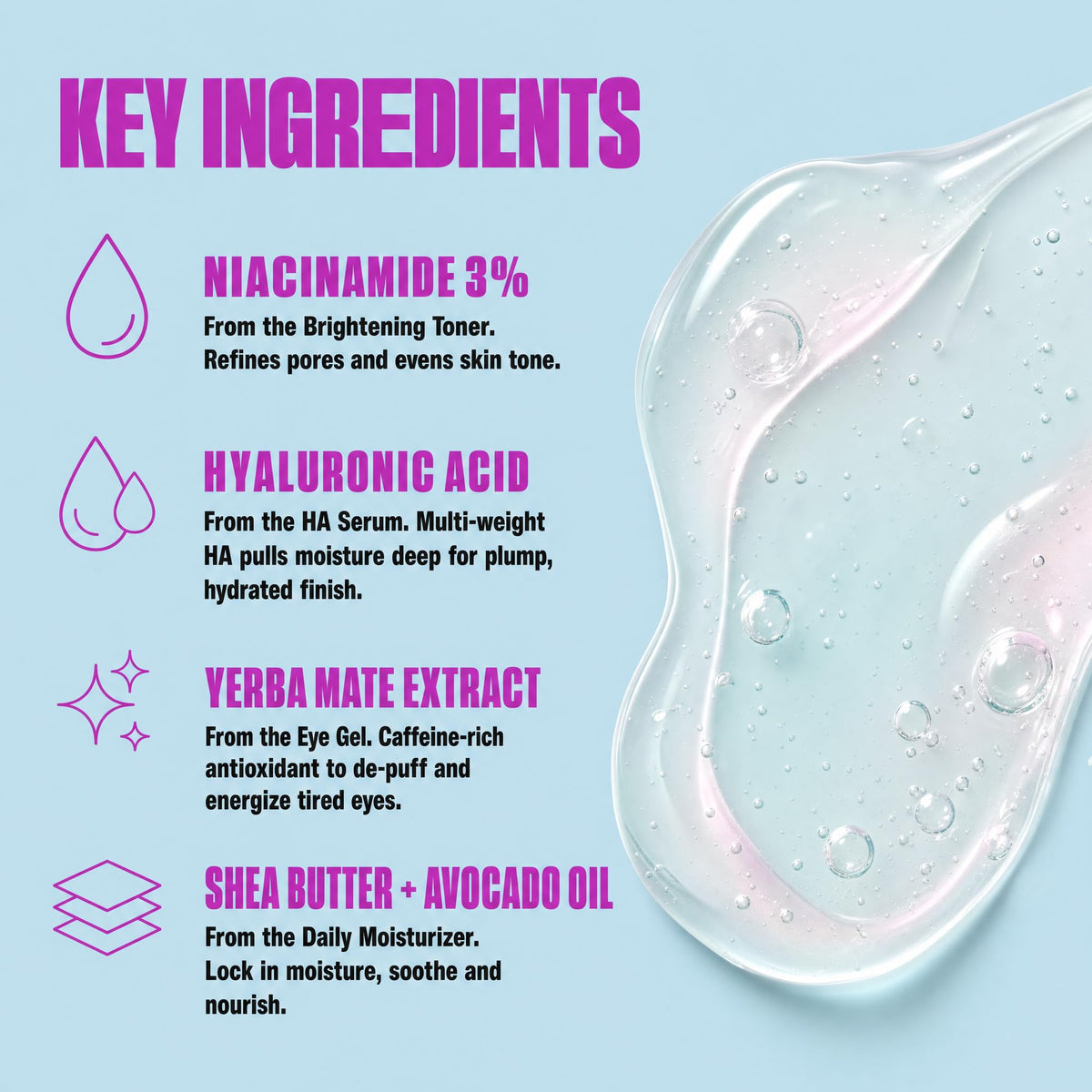 Hyaluronic Acid Serum bottle close-up