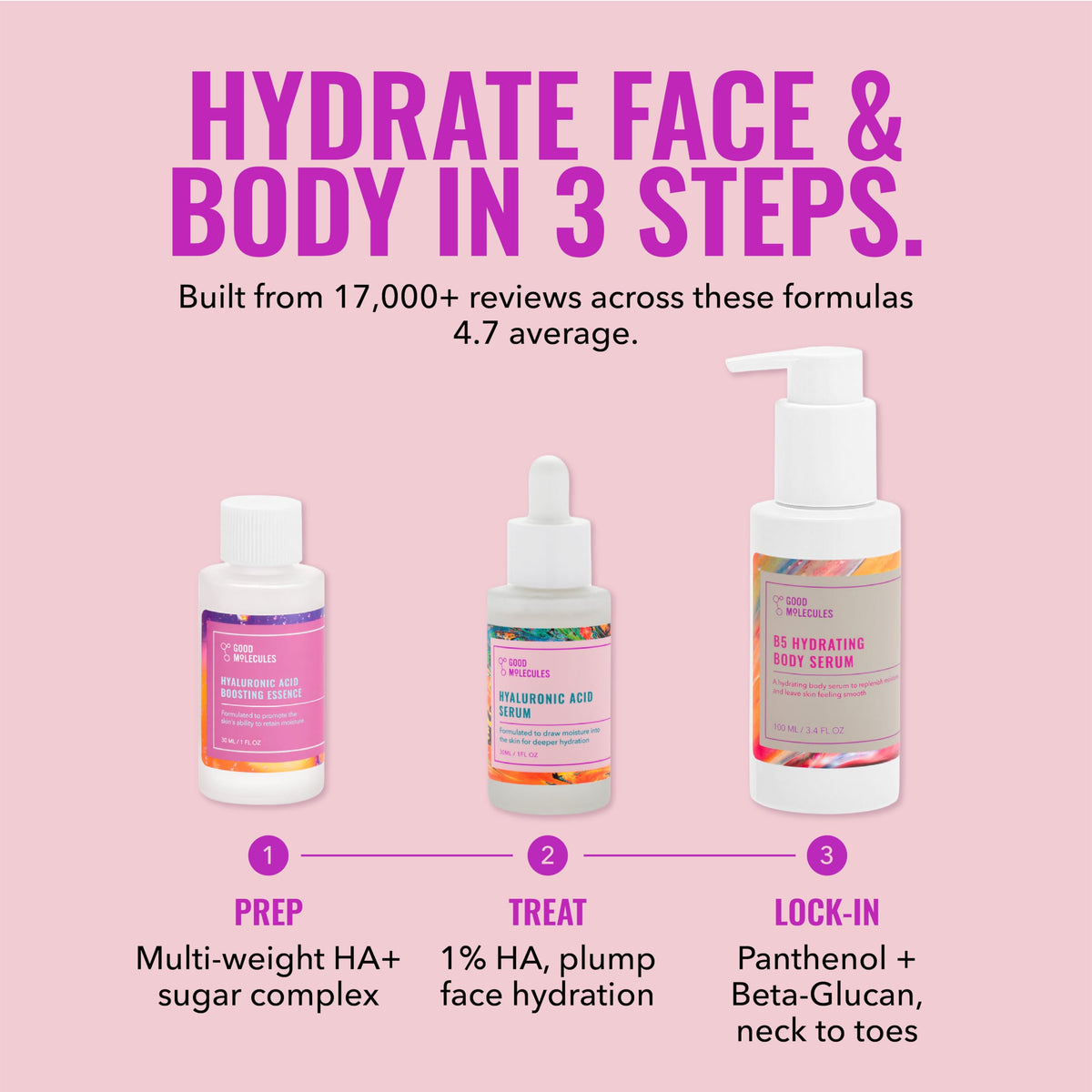 Hyaluronic Acid support Essence 30ml bottle front view