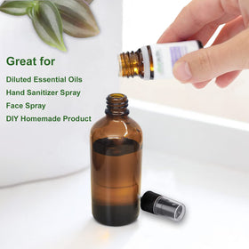 Hydior Amber Glass Spray Bottles 4oz packaging