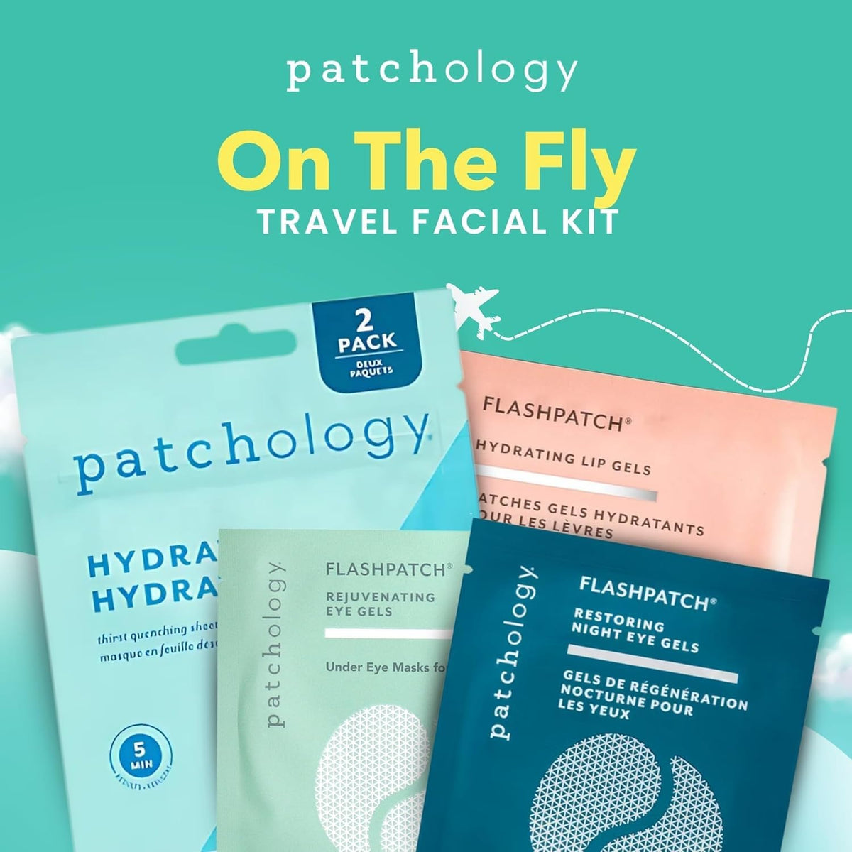Hydrate FlashMasque and Cooling Eye Gels in kit