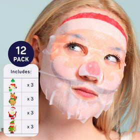 Hydrate Snowman mask with hyaluronic acid