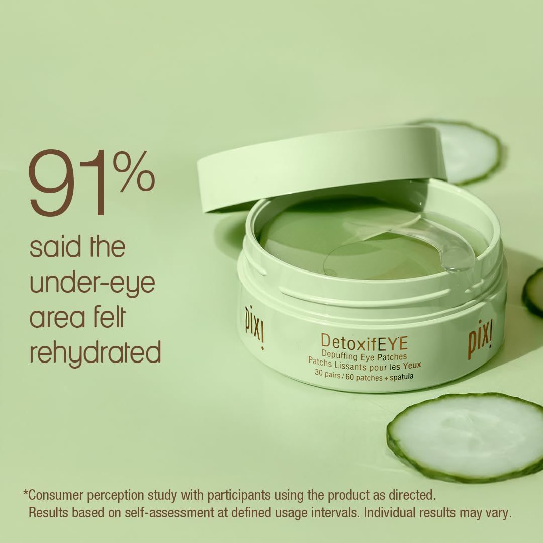 Hydrating ingredients of Pixi DetoxifEYE patches