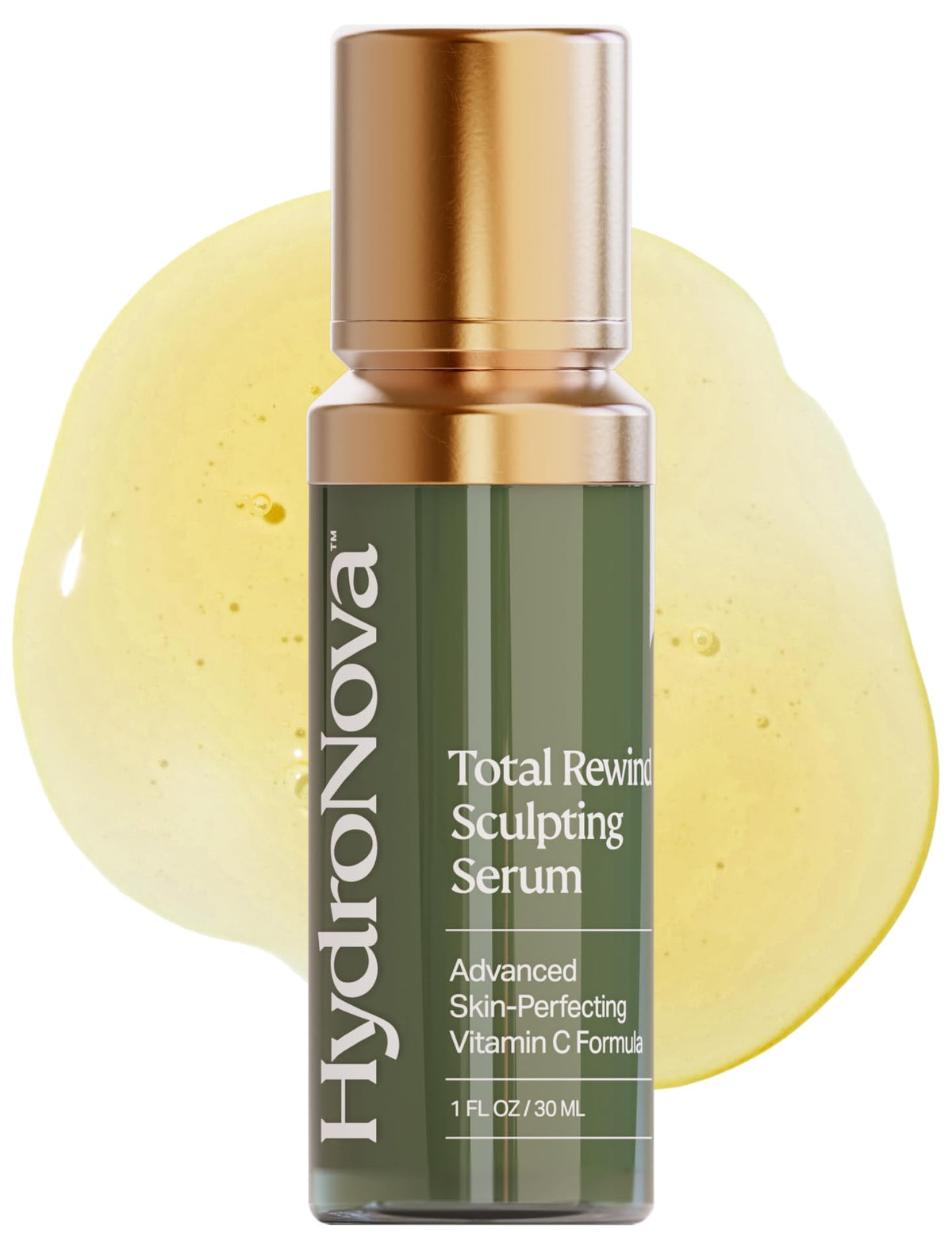 HYDRONOVA Total Rewind Sculpting Serum 1 fl oz bottle front view