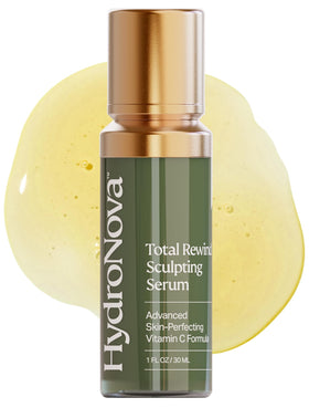HYDRONOVA Total Rewind Sculpting Serum 1 fl oz bottle front view