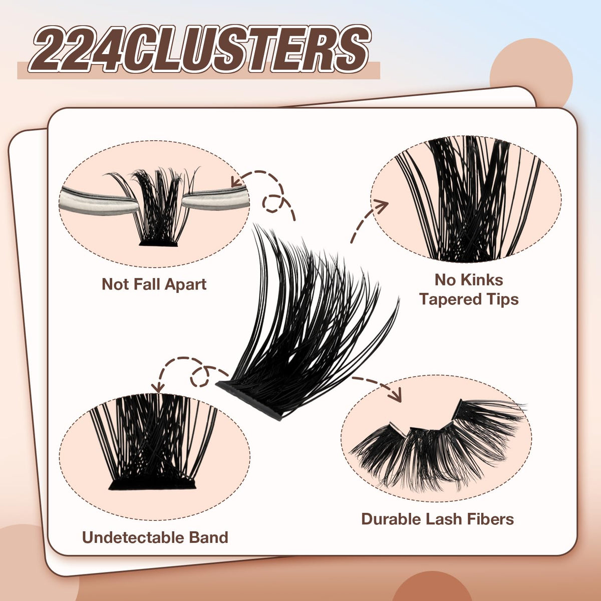 Hypoallergenic lash bond and seal for lasting hold