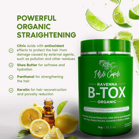 I Belli Capelli Ravenna B-tox Organic Hair Mask texture close-up