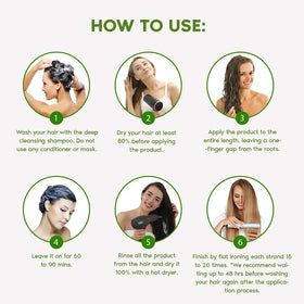 I Belli Capelli Ravenna B-tox Organic Hair Mask with argan oil and keratin ingredients