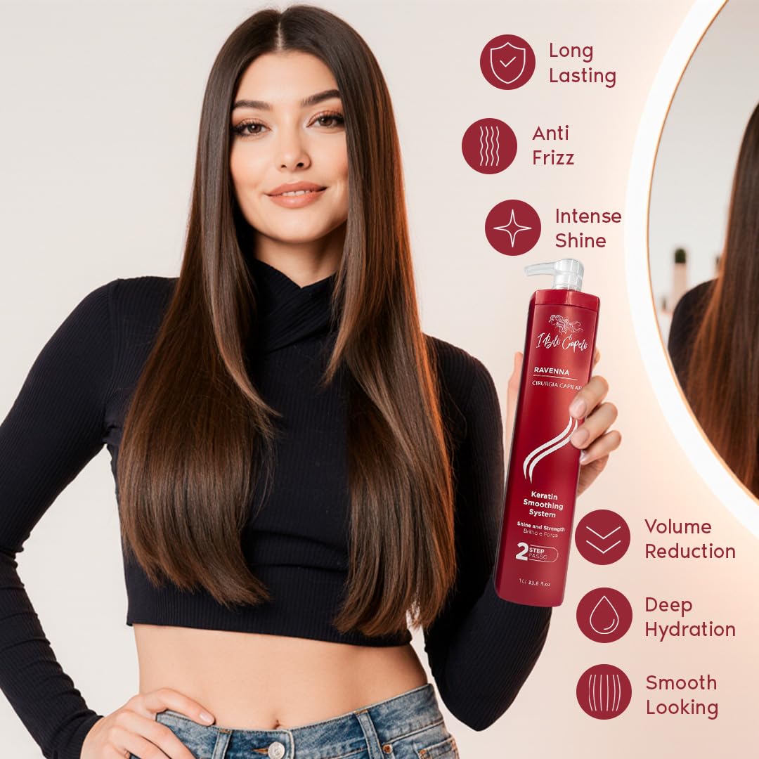 I Belli Capelli Ravenna Keratin application process