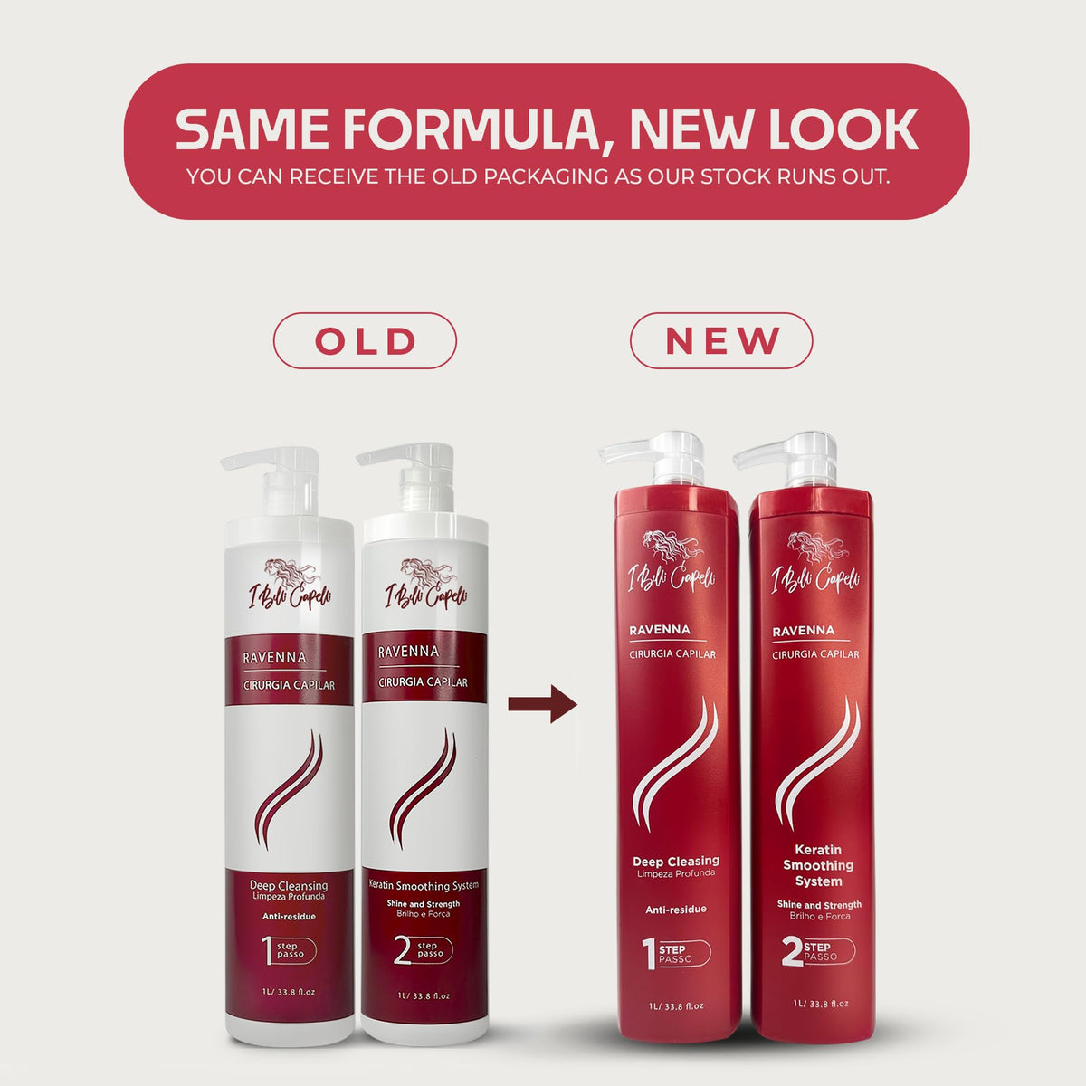 I Belli Capelli Ravenna Keratin Hair B-tox packaging