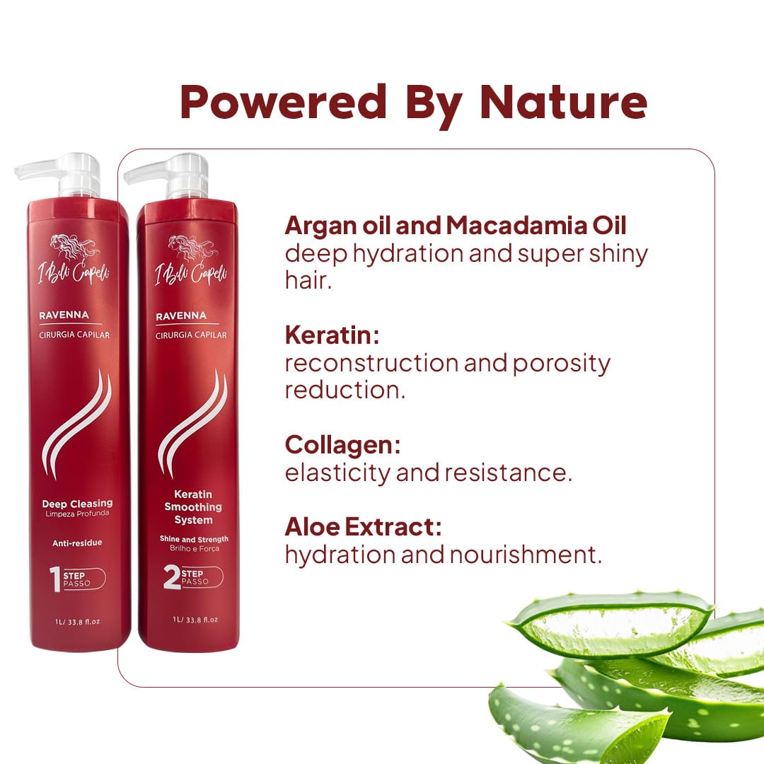 I Belli Capelli Ravenna Keratin Hair B-tox with Argan Oil
