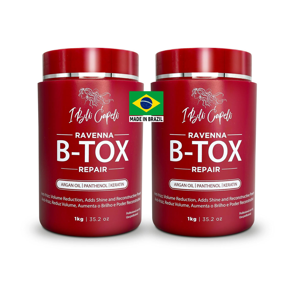 I Belli Capelli Ravenna Kit 2x1kg front view