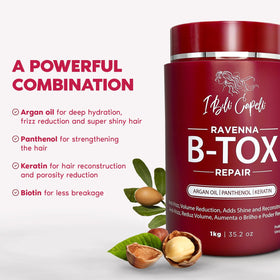 I Belli Capelli Ravenna Kit 2x1kg texture