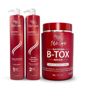 I Belli Capelli Ravenna Professional Keratin Hair B-tox 3x1L front view