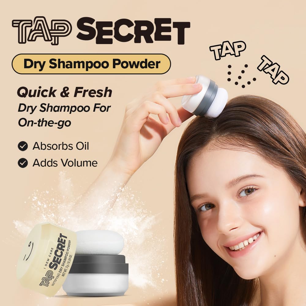 I DEW CARE Tap Secret Dry Shampoo Duo packaging