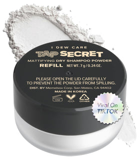 I DEW CARE Tap Secret Dry Shampoo Powder 0.24 oz front view