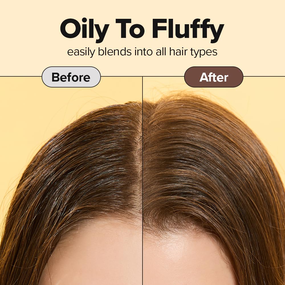 I DEW CARE Tap Secret Dry Shampoo Powder back view highlighting ingredient list