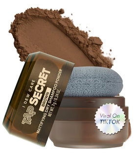 I DEW CARE Tap Secret Dry Shampoo Powder Brown front view