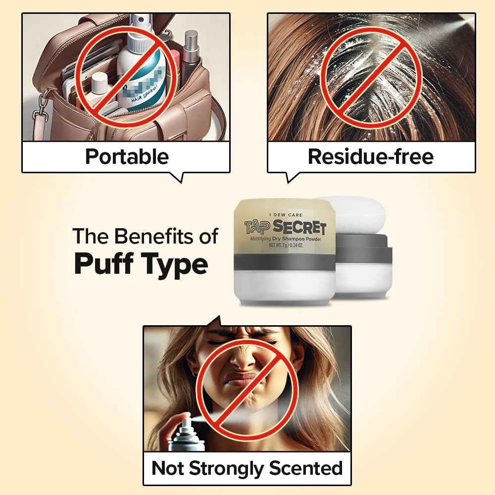 I DEW CARE Tap Secret Trio Set with hairbrush