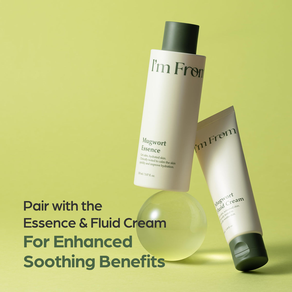 I'm from Mugwort Essence 150mL in a skincare routine