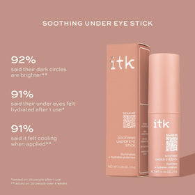 I.T.K. Caffeine + Aloe Vera Under Eye Stick twist-up tube