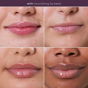 I.T.K. Nourishing Lip Balm applied on lips