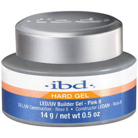 IBD Hard Gel Builder Pink II 0.5 oz front view