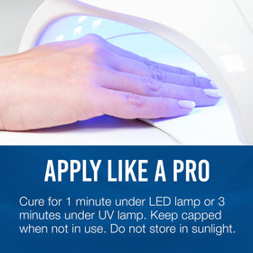 IBD Hard Gel LED/UV Builder Gel 0.5 oz packaging