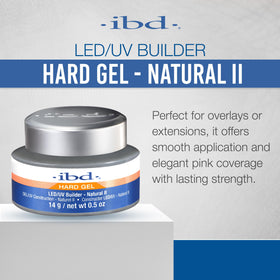 IBD Hard Gel LED/UV Builder Gel 0.5 oz side view