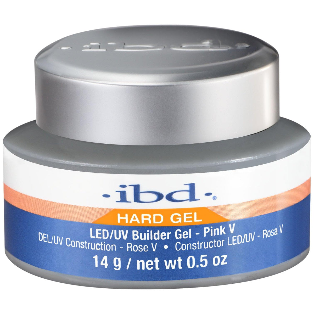 IBD Led/UV Gels Pink 5 oz front view with packaging