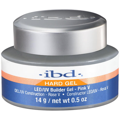 IBD Led/UV Gels Pink 5 oz front view with packaging