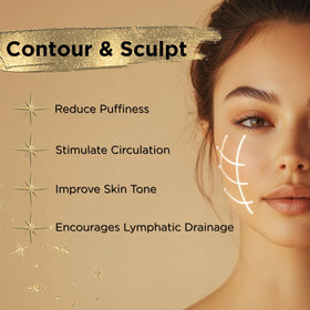 Icon Patch Lymphatic Contour Brush Set travel-ready