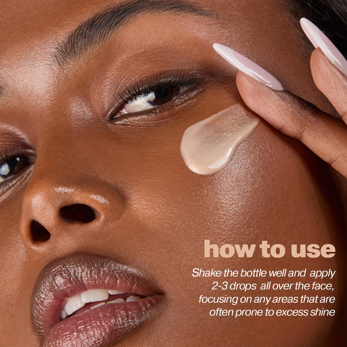 ICONIC LONDON Underglow Blurring Primer with makeup tools