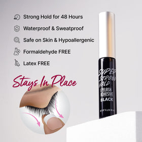 iENVY eyelash adhesive brush-on applicator close-up