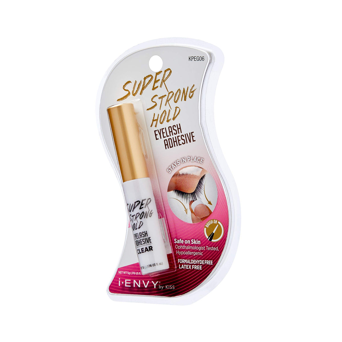 iENVY eyelash adhesive with false lashes